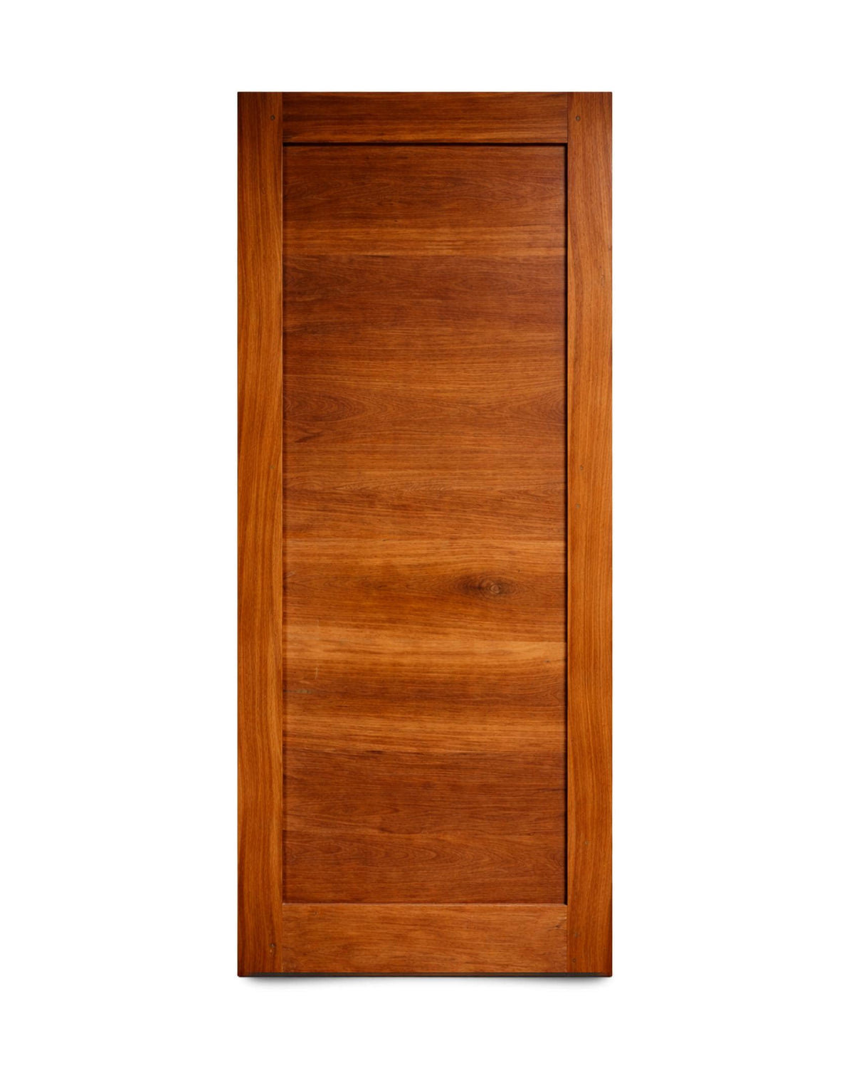 Solid Teak Wood Carved Door | Wave Geometric Design, Boho Rustic Home Decor
