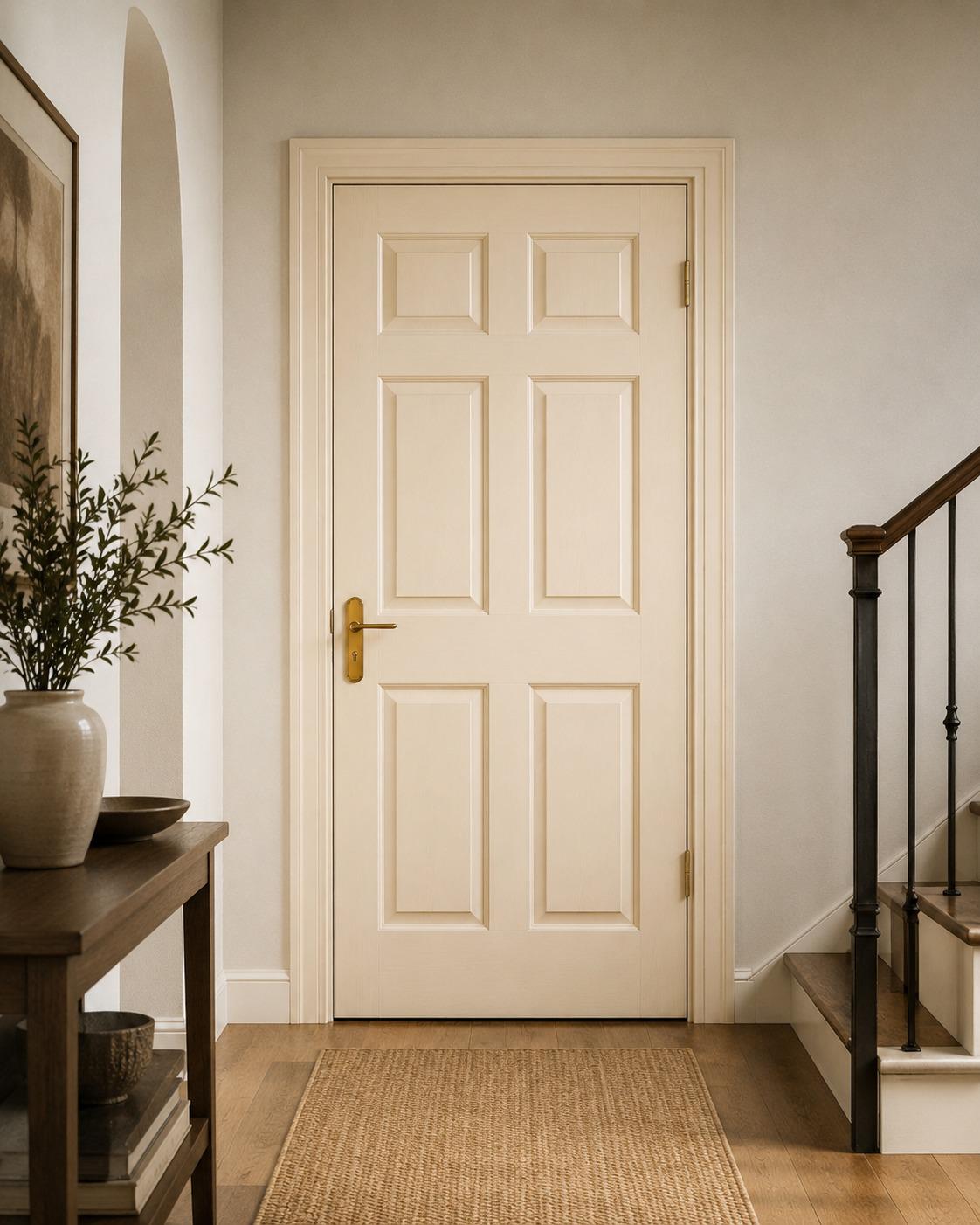 custom made teak wood door available