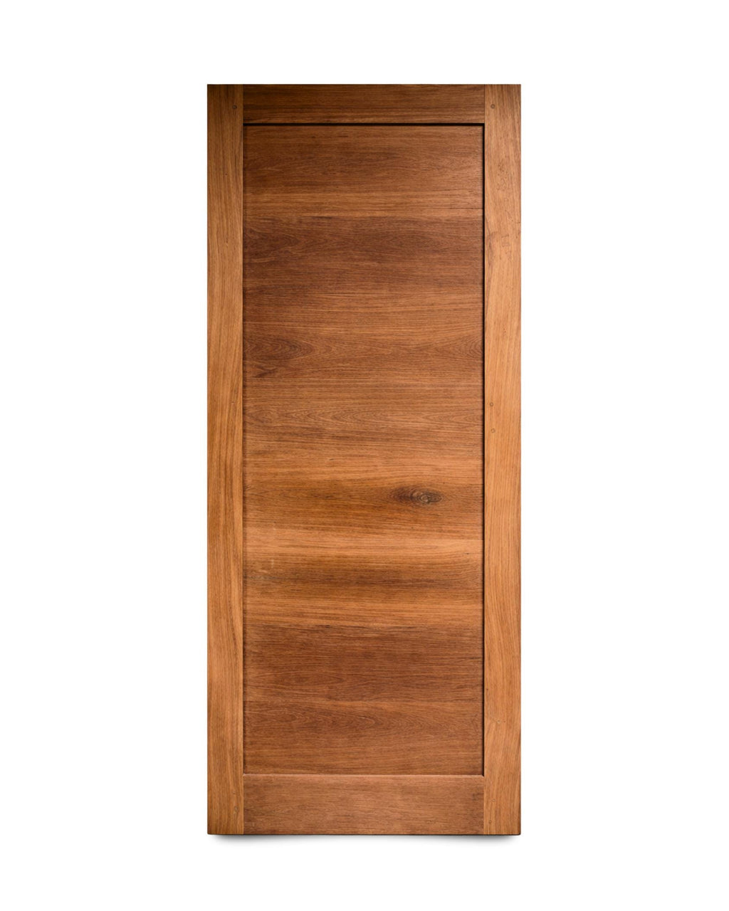 Solid Teak Wood Carved Door | Intricate Geometric Panel, Boho Rustic Home Decor